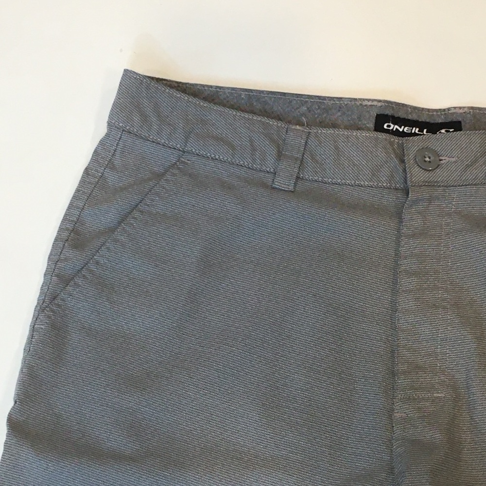 O'neill | Gray Flat Front Lightweight Shorts - image 3